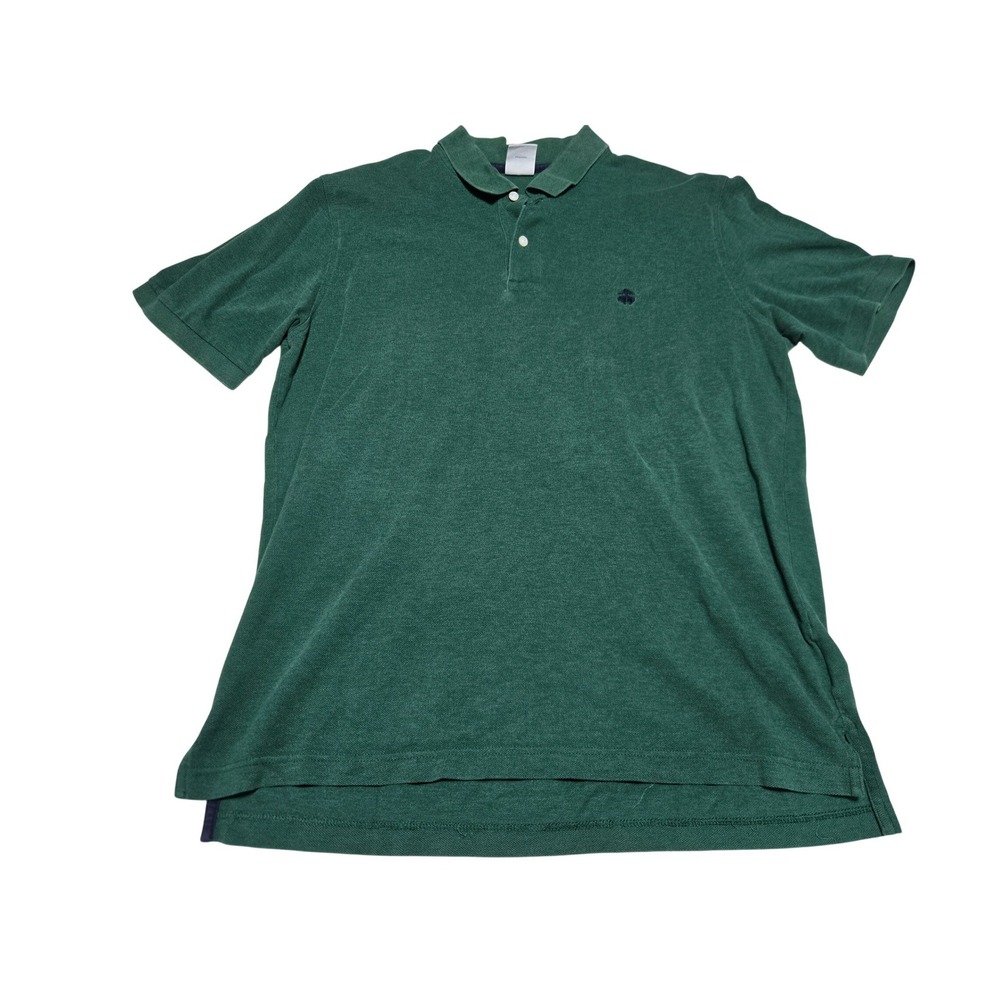 Brooks‎ Brothers Men's Slim Fit Performance Polo Shirt Green Size XL Preppy